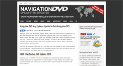 Desktop Screenshot of gpsnavigationdvd.net